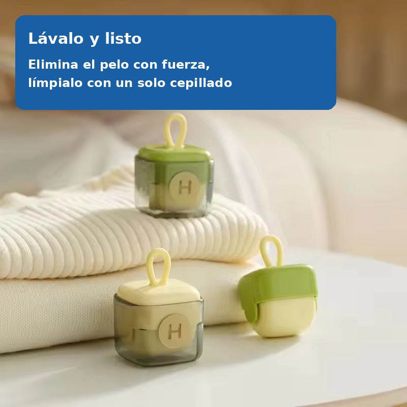 Rodillo Quitapelos Reutilizable para Mascotas — Lavable, Sin Recambios